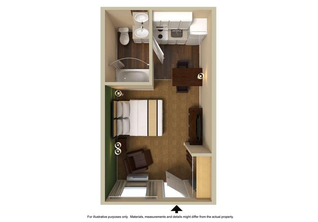 Extended Stay America Suites - Άρλινγκτον Δωμάτιο φωτογραφία